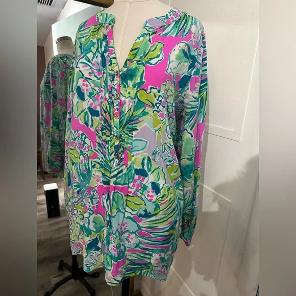 Lilly Pulitzer Tunic Medium - Picture 10 of 12